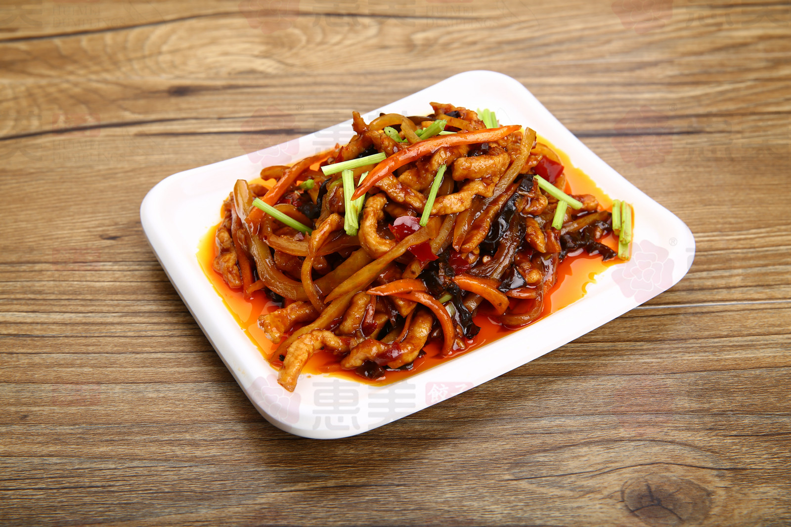 惠美餃子美食推薦-魚香肉絲